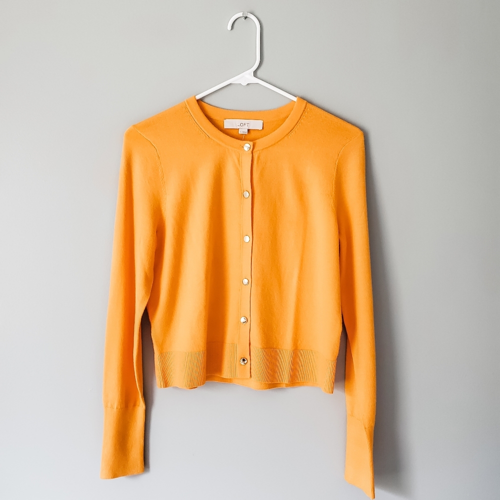 LOFT Orange Sweater